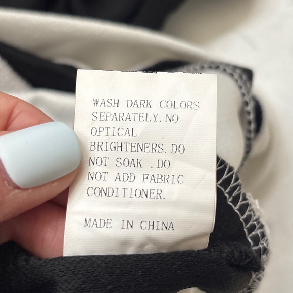 SHEIN Size M Black & White Dress - Picture 7 of 8